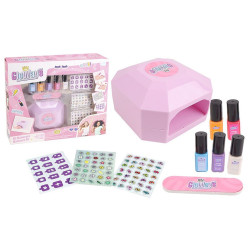 COFFRET MANUCURE ET MACHINE SECHE ONGLES