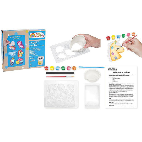 COFFRET MAGNET LICORNE A FAIRE SOI MEME