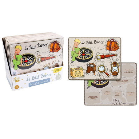 PUZZLE BOIS LE PETIT PRINCE ACCESSOIRES AVIATEUR
