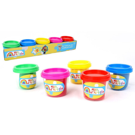 COFFRET DE 5 POT 85 GR DE PATE A MODELER