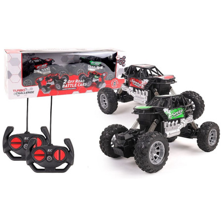COFFRET 2 OFF ROAD BATTLE RADIOCOMMANDE