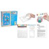 COFFRET MAGNET ANIMAUX PLATRE ET PEINTURE