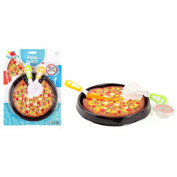 PANOPLIE PARTY PIZZA AVEC ROULETTE