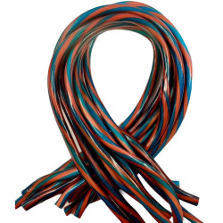Câbles lisses réglisse américain 70 cm Energy - Grossiste Bonbon