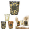 BOUGIE PARFUMEE VASE LEOPARD HAUTEUR 16 CM