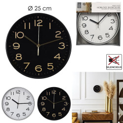 HORLOGE SILENCIEUSE STUDIO 25 CM