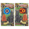 PANOPLIE PISTOLET MILITARY 3 FLECHES ET 1 CIBLE