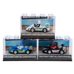 KARTING METAL 9 CM FRICTION BOITE COFFRET