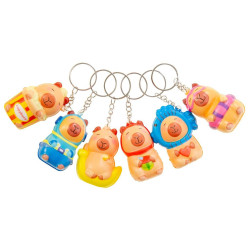 Porte-clé Squishy Capybara 5 cm - Grossiste Porte-clé