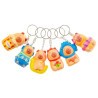 Porte-clé Squishy Capybara 5 cm - Grossiste Porte-clé