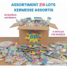 Lot de 216 Pochettes Surprise pour une Kermesse Magique !