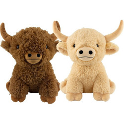 Peluche buffle 25 cm - Best-seller pour les professionnels