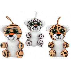 PELUCHE TIGRE LEOPARD 15 CM