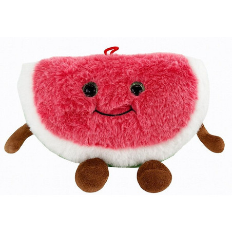PELUCHE PASTEQUE TRANCHE 22 CM