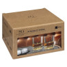 COFFRET 4 VERRE A WHISKY BAS ARTICO 30 CL