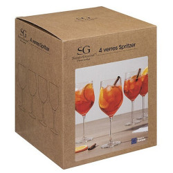 COFFRET 4 VERRES SPRITZER 62 CL