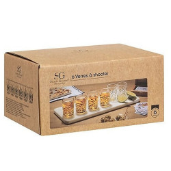 COFFRET DE 6 VERRES SHOOTER AUTOMNE 6 CL