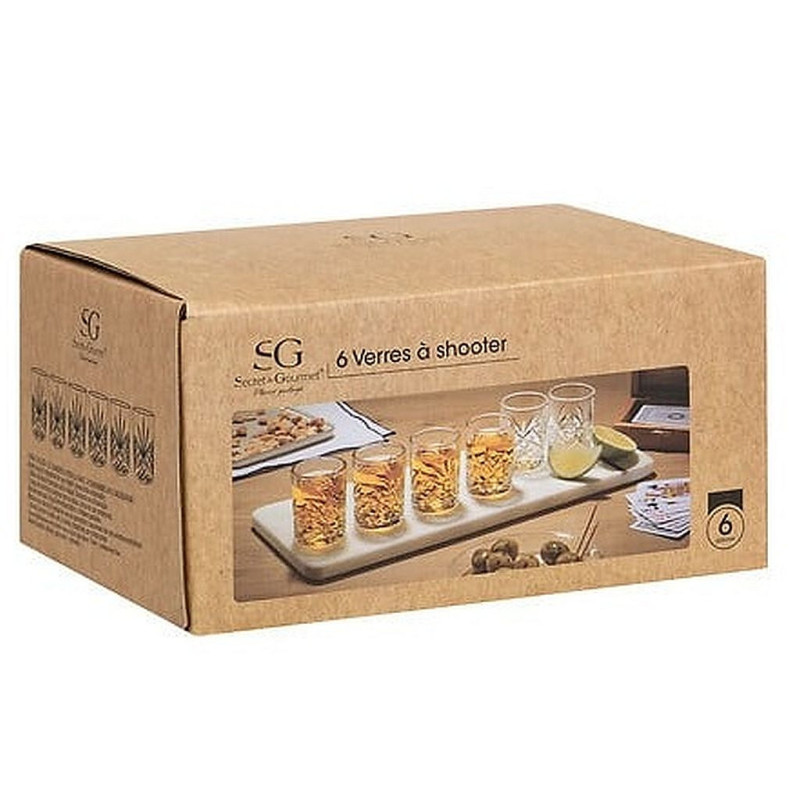 COFFRET DE 6 VERRES SHOOTER AUTOMNE 6 CL