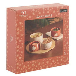 COFFRET APERITIF SUNSHINE 5 PIECES