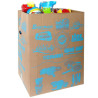 SEAU 17 CM IMPRIME 6 PIECES