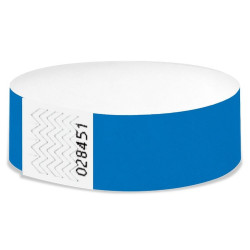 Bracelet de contrôle bleu - Lot de 100 : Succès pour vos événements