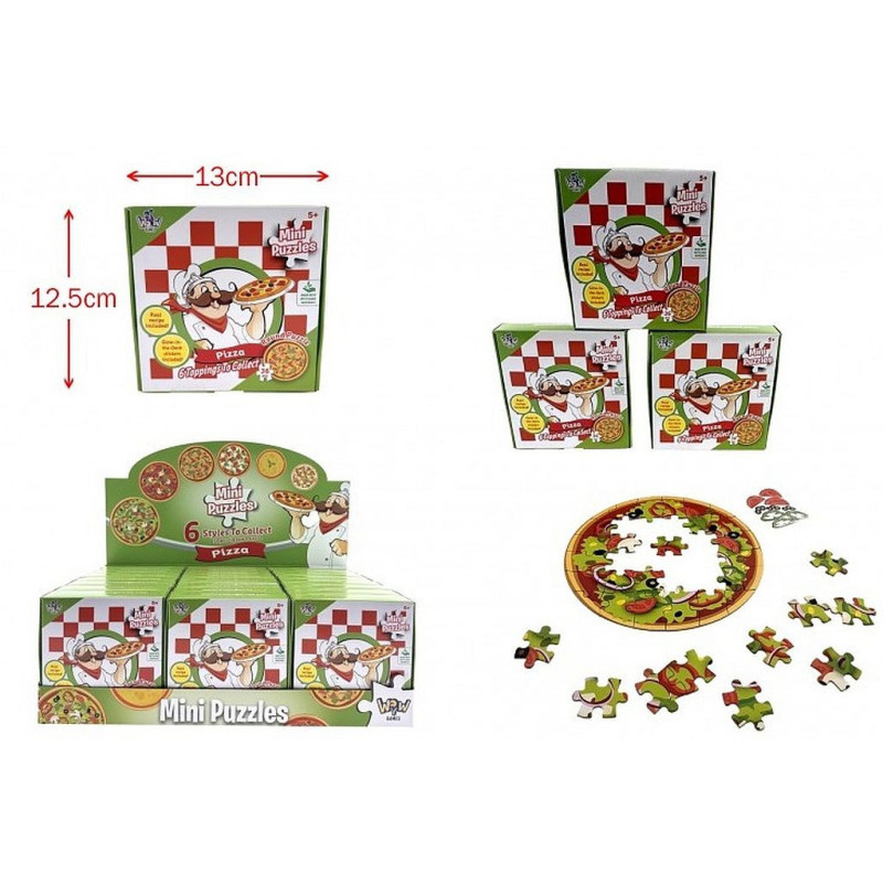 MINI PUZZLES 36 PIECES PIZZA