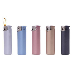 BRIQUET ELECTRONIQUE EFFET METAL