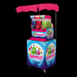 MACHINE A GRANITES 3 CUVES 10 L AVEC CHARIOT