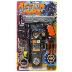 PANOPLIE DE POLICE ET ACCESSOIRES ACTION GAME