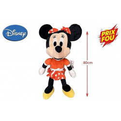 PELUCHE GEANTE DISNEY MINNIE 80 CM