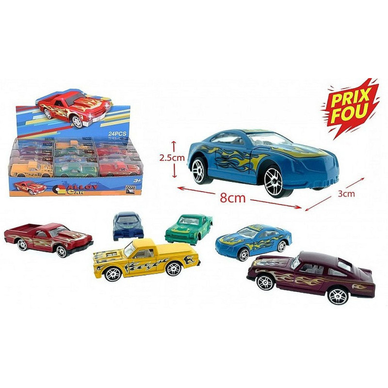 VOITURE METAL SPEED 6 CM