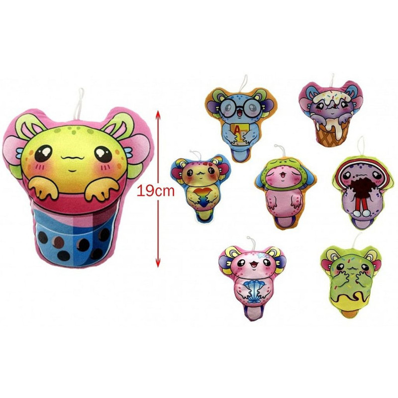 PELUCHE SALAMANDRE DEGUISEE 19 CM