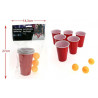 JEU BIERE PONG 9 PIECES