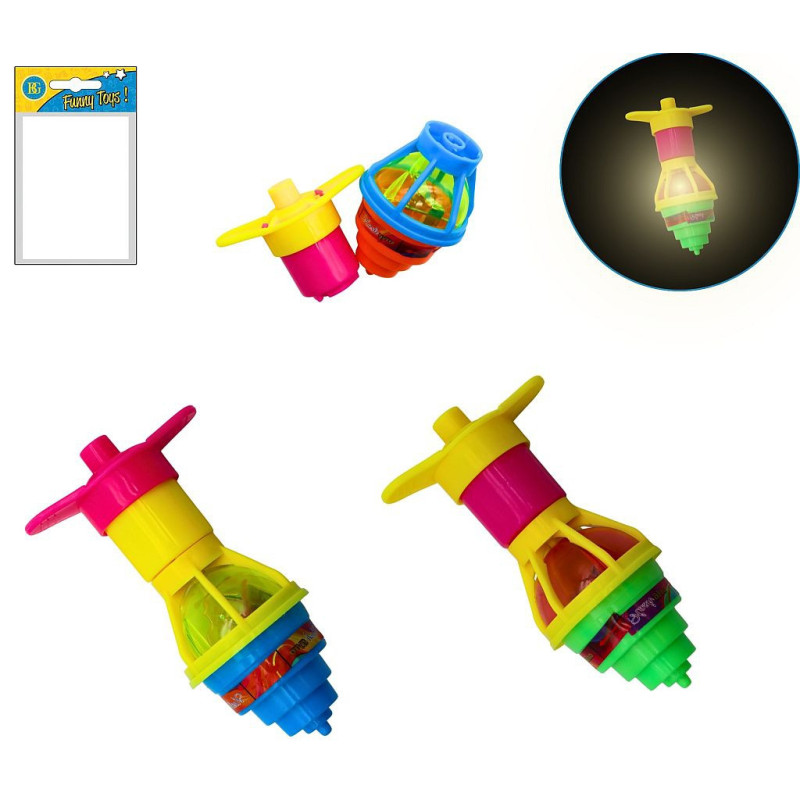 TOUPIE LUMINEUSE 6 CM