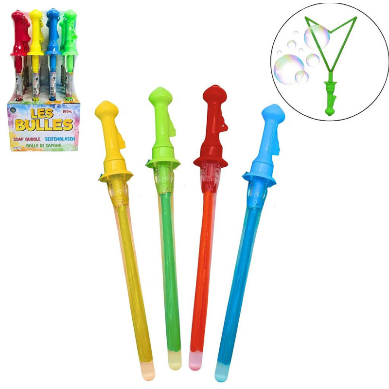 Bâton géant bulle de savon 100ml 45cm pour professionnels