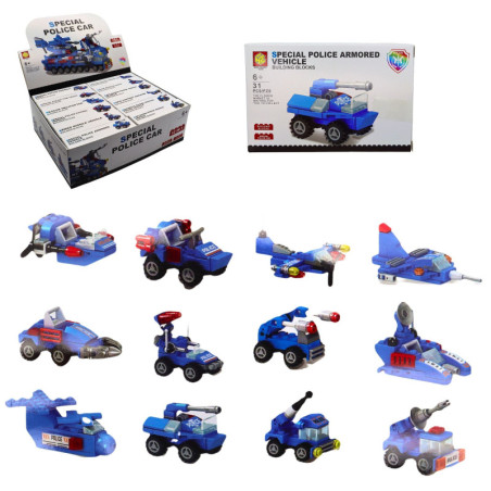 BRIQUE PUZZLE A CONSTRUIRE POLICE