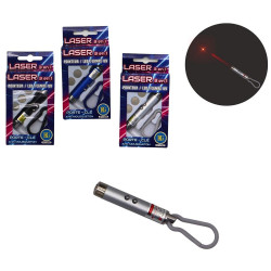 Porte clé laser 7 cm avec piles - Éclairez votre quotidien