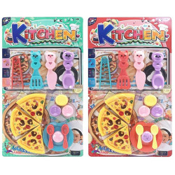 PANOPLIE DINETTE ET PARTS DE PIZZA