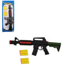 PANOPLIE FUSIL 37 CM AVEC 6 FLECHES MOUSSE