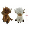 PELUCHE VACHE HIGHLAND 15 CM