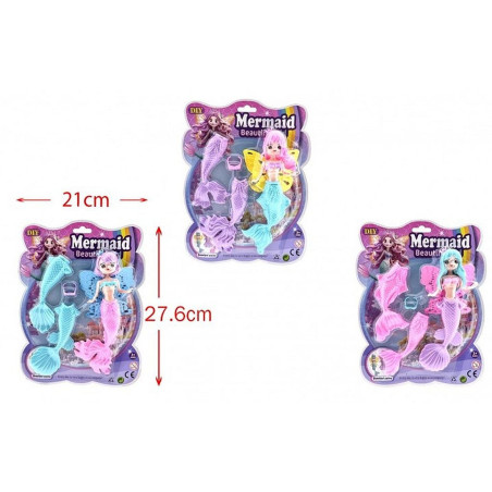 PANOPLIE DE SIRENE AVEC ACCESSOIRES