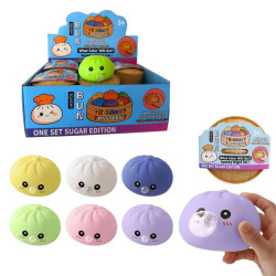 DUMPLING SQUISHY 10 CM BULLE