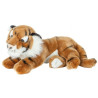 PELUCHE TIGRE BRUN COUCHE 30 CM