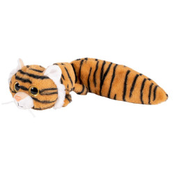 PELUCHE TIGRE BRUN LONGUE QUEUE 45 CM