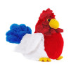 PELUCHE COQ FRANCAIS 30 CM