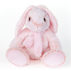 PELUCHE LAPIN FLOPPY ROSE 18 CM