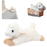 PELUCHE MOUTON AIMANT EN BOITE 12 CM