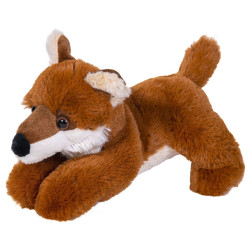 PELUCHE RENARD COUCHE 24 CM