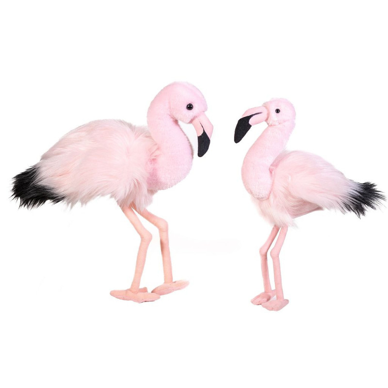 PELUCHE FLAMANT ROSE 20 CM