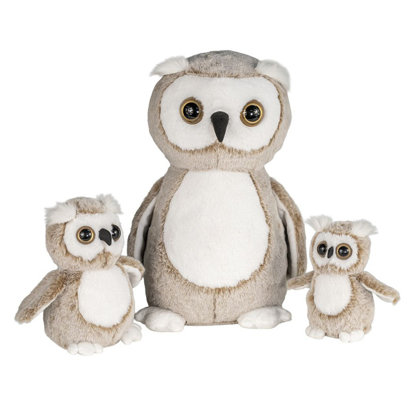 PELUCHE HIBOU DEBOUT 20 CM